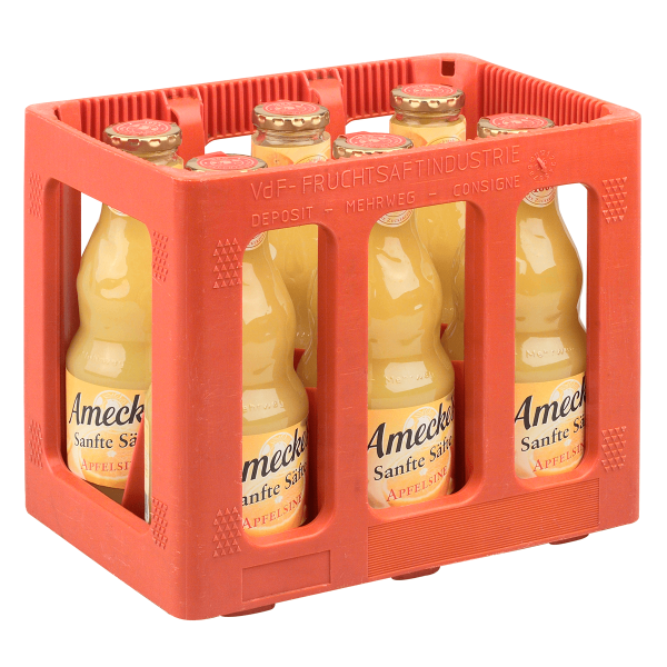 Bild von Amecke Sanfte Säfte Apfelsine  6 x 0,75L