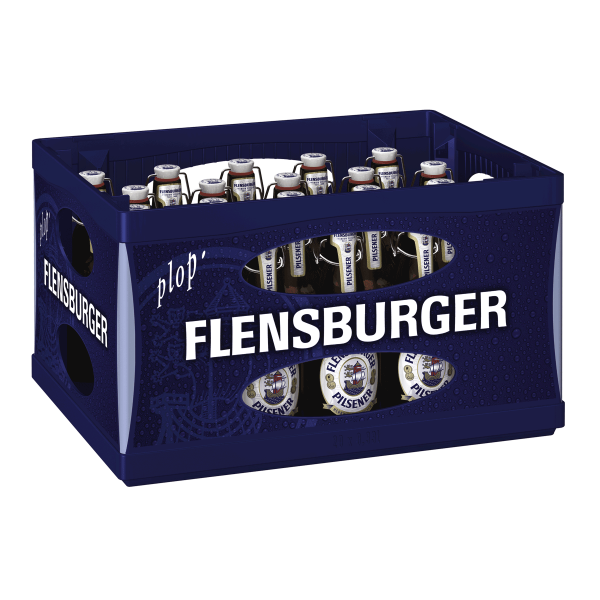 Bild von Flensburger Pilsener Bügelverschluss  20 x 0,33L