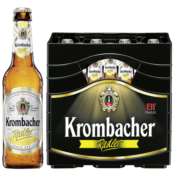 Bild von Krombacher Radler  11 x 0,5L