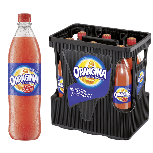Bild von Orangina Rouge  6 x 1L
