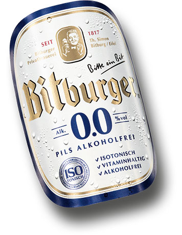 Bild von BITBURGER ALKOHOLFREI 24X0,33L