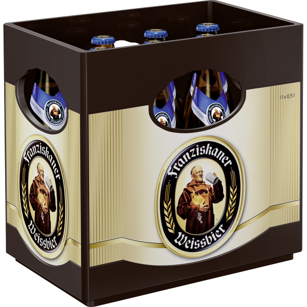 Bild von Franziskaner Weißbier alkoholfrei  11 x 0,5L