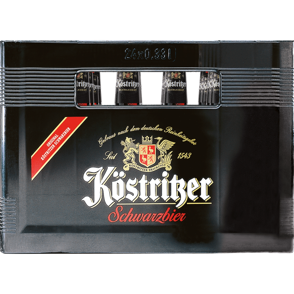 Bild von Köstritzer Schwarzbier  24 x 0,33L